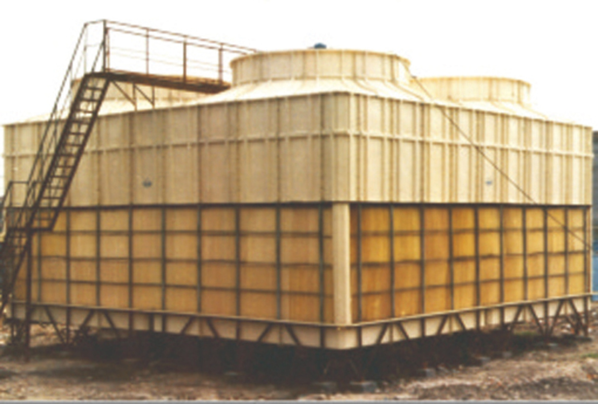 上海高桥化工(gōng)厂OT-11-500mh四台四字型组合塔